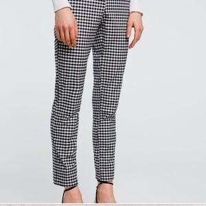 Zara Gingham Ankle Workwear Pant